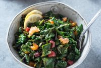 Sauteed Swiss Chard with Garlic and Lemon