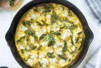 Asparagus and Goat Cheese Frittata Recipe