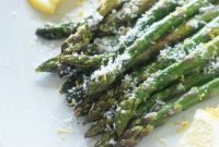 Crispy Oven-Roasted Asparagus with Lemon and Parmesan