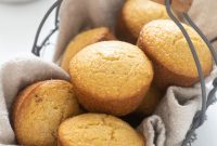 Fluffy Honey Cornbread Muffins Recipe