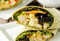 Curried Chicken Salad Wrap Recipe for Quick Lunches