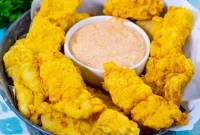 Crispy Catfish Fingers with Spicy Cajun Remoulade
