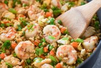 Authentic Shrimp Fried Rice Recipe with Garlic and Scallions