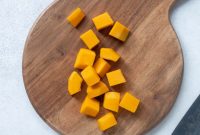 How to Peel, Trim and Cube Butternut Squash for Recipes
