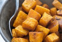 Cinnamon Roasted Butternut Squash with Maple Glaze