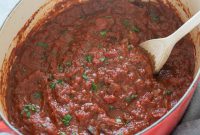 Classic Homemade Meat Sauce Recipe for Pasta