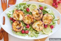 Serrano Honey Grilled Peaches — Summer Grilling Recipe