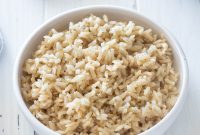 Fluffy Instant Pot Brown Rice in 20 Minutes