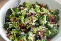 Crispy Bacon Broccoli Salad with Creamy Dressing