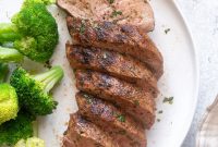 Juicy Grilled Pork Tenderloin with Garlic Herb Marinade