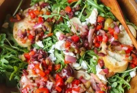 Puttanesca Vinaigrette: Bold Olive, Tomato & Anchovy Dressing