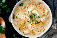 Creamy Chicken and Wild Rice Soup Recipe for Comforting Weeknights