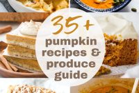 35+ Pumpkin Recipes and How to Choose and Cook Pumpkins