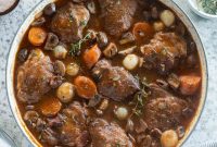 Classic Coq au Vin Recipe: French Red Wine Braised Chicken