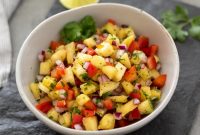 Zesty Pineapple Salsa Recipe with Lime and Cilantro