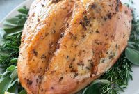Herb and Garlic Oven-Roasted Turkey Breast Recipe