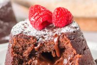 Decadent Chocolate Molten Lava Cake Recipe for Home Bakers