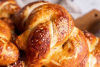 Soft Pretzel Recipe with Maple Mustard Dipping Sauce