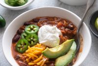 One Pot Ground Chicken Chili Recipe