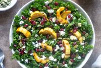 Roasted Delicata Squash Salad with Maple Vinaigrette