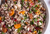 Wild Rice Salad with Orange and Pomegranate Recipe