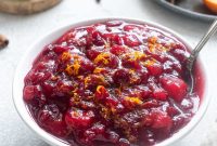 Port-Infused Cranberry Sauce