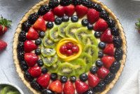 Classic French Fruit Tart with Vanilla Pastry Cream
