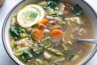 Bright Spring Vegetable Soup Recipe with Fresh Herbs