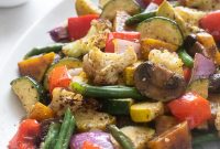 Crispy Air Fryer Roasted Vegetables