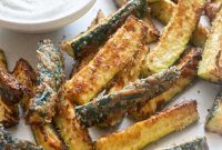 Crispy Air Fryer Zucchini Fries