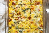 Overnight Sausage and Egg Breakfast Casserole