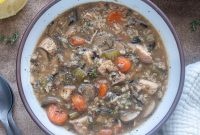 Cream-Free Chicken Wild Rice Soup Recipe