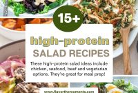 15+ High-Protein Salad Recipes for Filling Lunches and Dinners