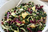 Crunchy Kale Slaw with Honey-Lime Dressing