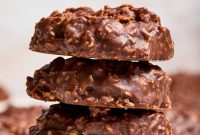No-Bake Chocolate Peanut Butter Oatmeal Cookies Recipe