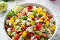 Quick Shrimp Ceviche Recipe with Lime and Avocado