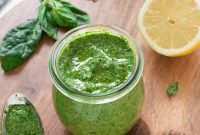 Homemade Spinach Pesto Recipe for Pasta and Sandwiches