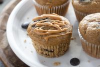 Moist and Fluffy Peanut Butter Banana Muffins Recipe