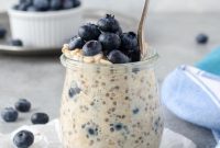 Creamy Blueberry Overnight Oats Recipe