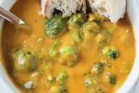 Creamy Vegan Broccoli and Cheese Soup Recipe