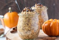 Creamy Pumpkin Spice Overnight Oats