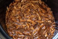 Slow Cooker BBQ Pulled Chicken Sandwiches