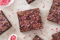 Fudgy Peppermint Brownies Recipe