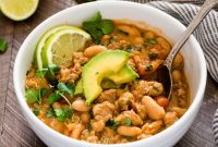 White Bean and Turkey Chili Recipe