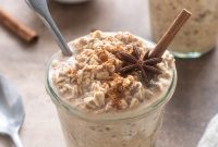 Creamy Spiced Chai Overnight Oats Recipe