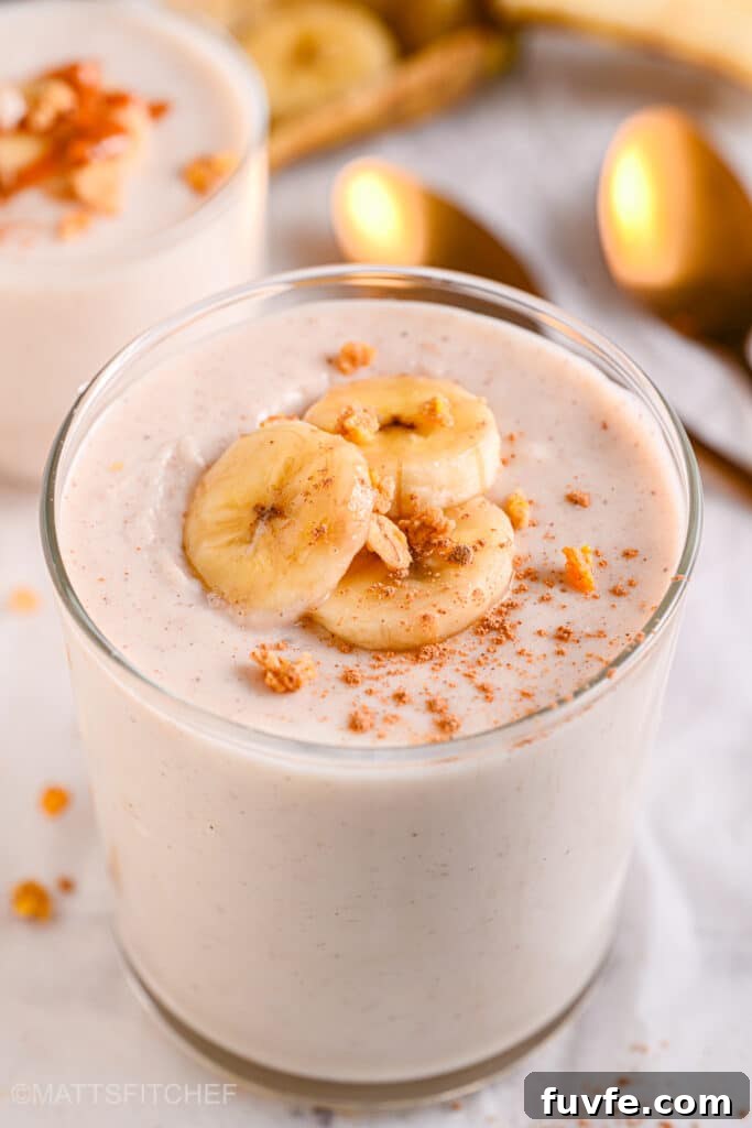 Peanut Butter Banana Smoothie