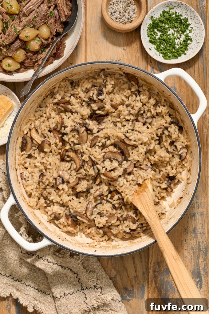 Red Wine Braised Beef Short Rib Risotto 3 Mushroom risotto with beef short ribs.