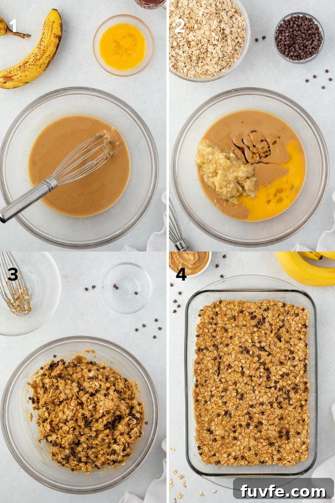 How to make peanut butter oat bars