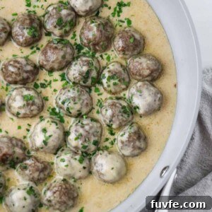 Featured image for Swedish Meatballs with Gravy.