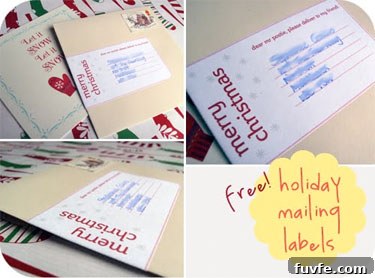 Free printable mailing labels.